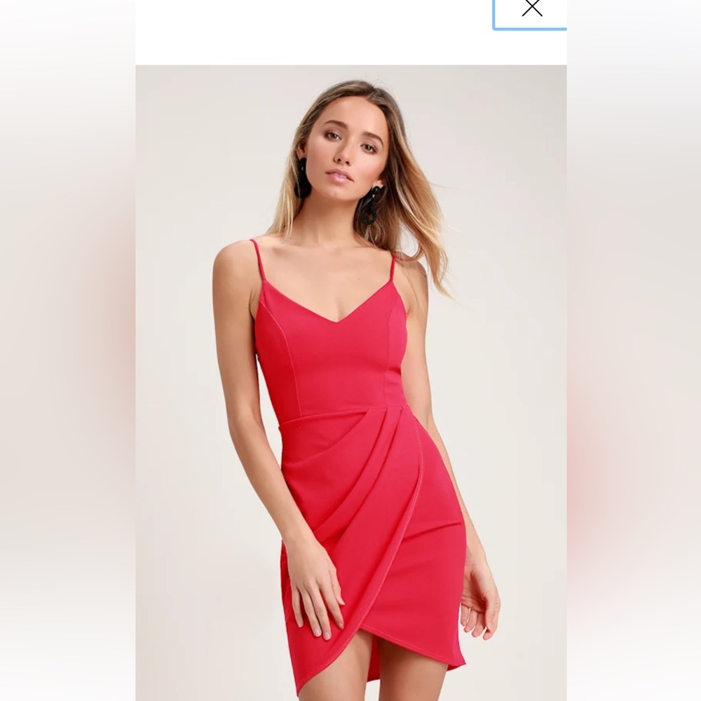 Lulus Coral mini Dress